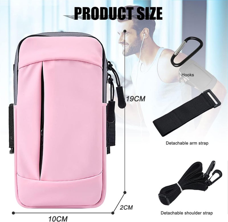 AiScrofa Phone Holder Arm Bands for Running Armband Small Crossbody Bags for Women Kids,iPhone 15 14 13 12 11 Pro Max Xs Xr X 6 7 8 Plus SE Mini Galaxy Ultra Edge S24 S23 Note - Image 5